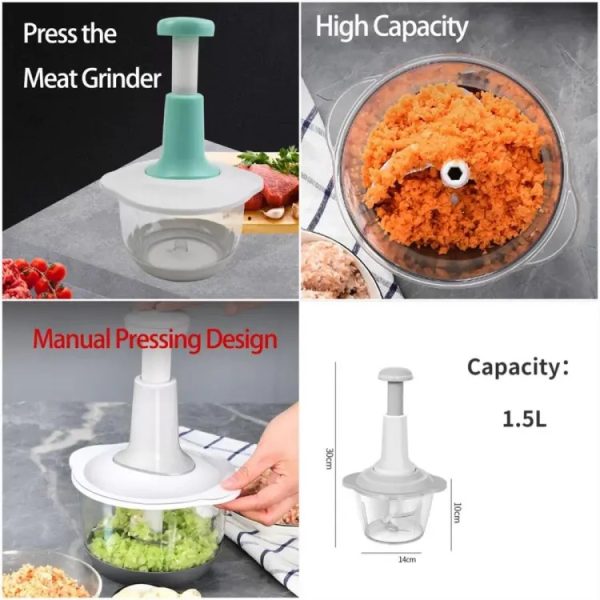 "Trusted by home cooks – quick, safe & easy chopping without electricity!"